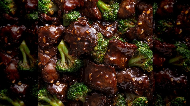 Beef with broccoli from P.F. Chang's