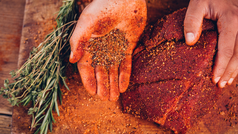 season meat before braising