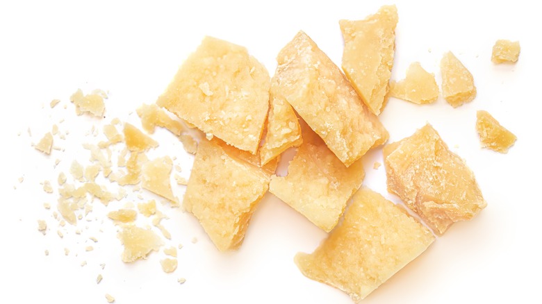 Cubes of Parmesan