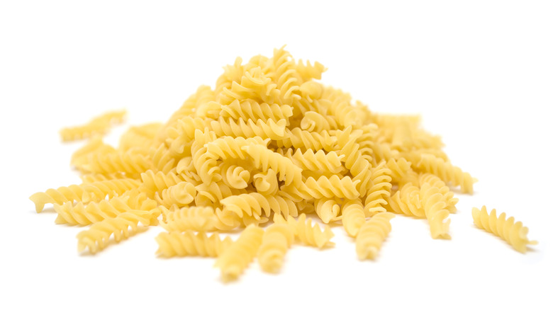 Pile of fusilli