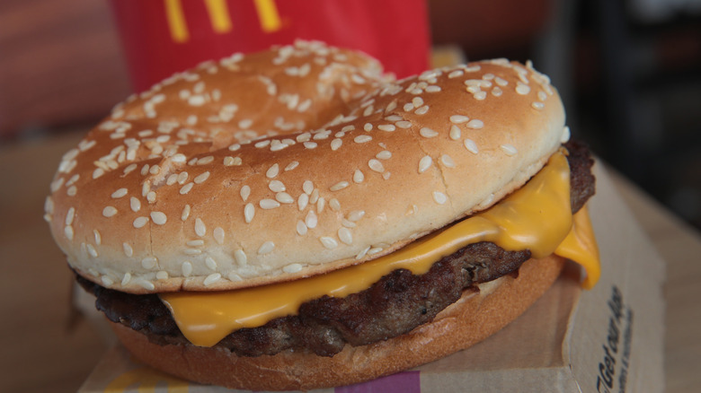 McDonald's Quarter Pounder with cheese