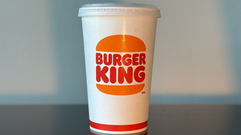 Burger King iced tea cup