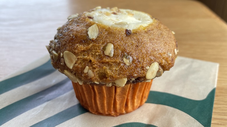 Starbucks Pumpkin Cream Cheese Muffin