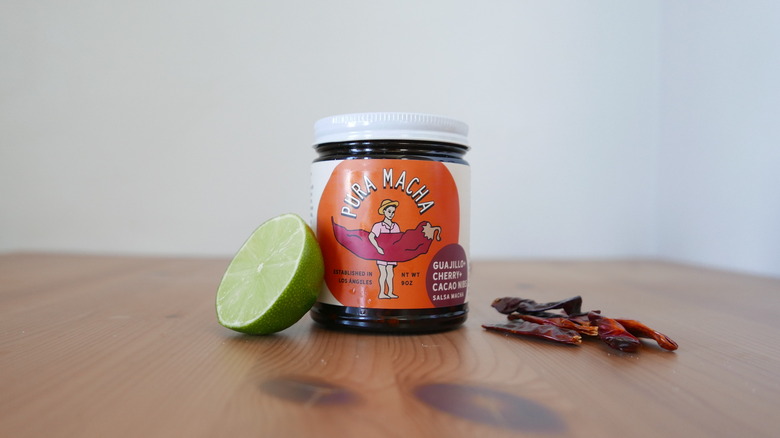 Masienda salsa macha with cacao