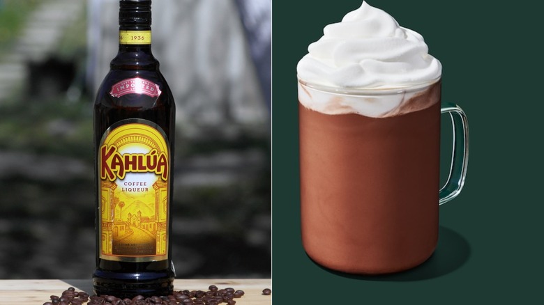 Kahlua and Cafe Mocha