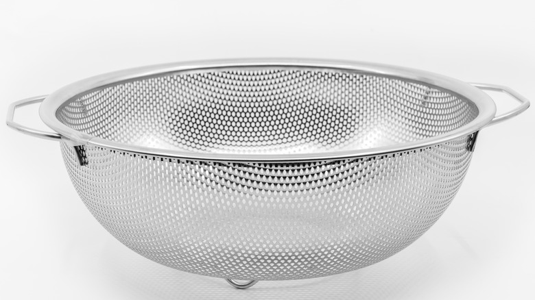 metal colander