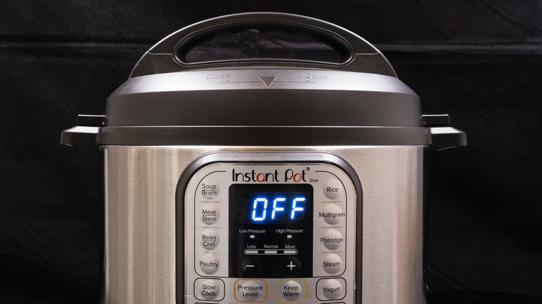 Slow cooker turned off