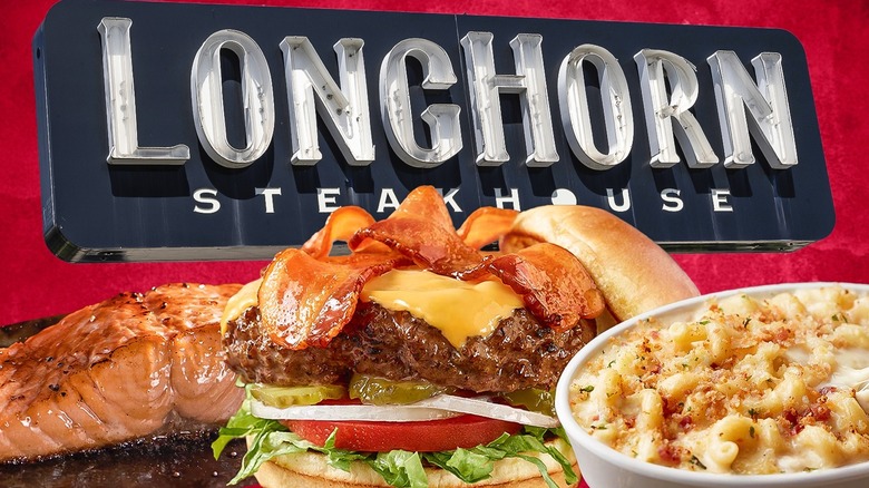 Dishes from LongHorn Steakhouse