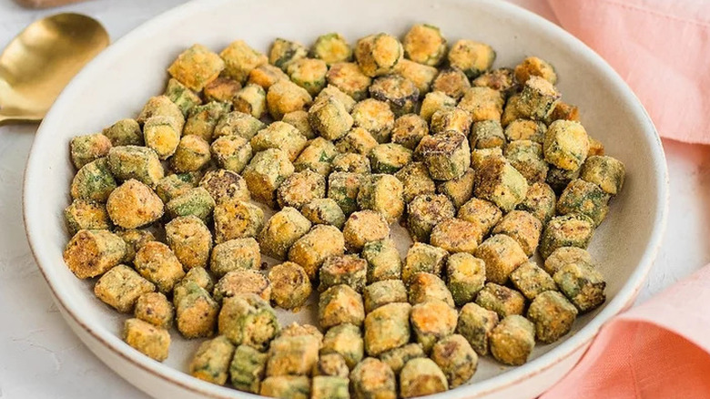 pan fried okra