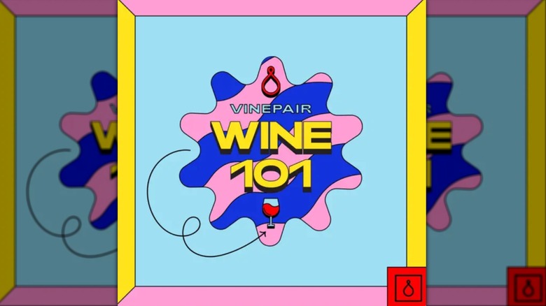 Logo for Wine 101 podcast