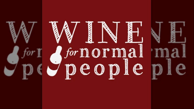 Wine for Normal People podcast logo