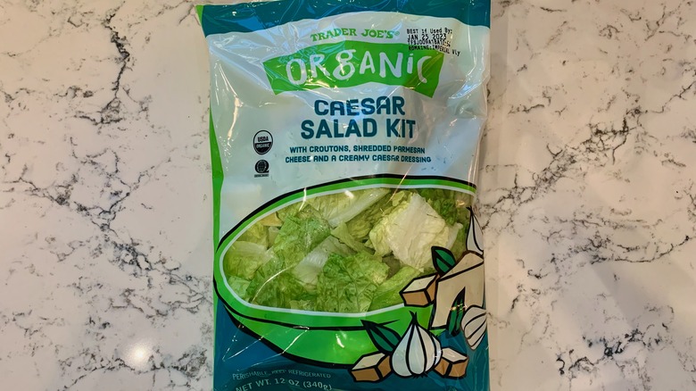 Trader Joe's Organic Caesar Salad