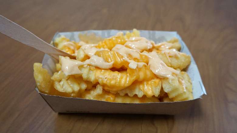 Cheesy fries with Shack Sauce