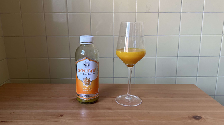 Mystic Mango kombucha