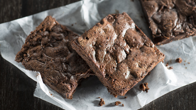 Fudgey chocolate brownies