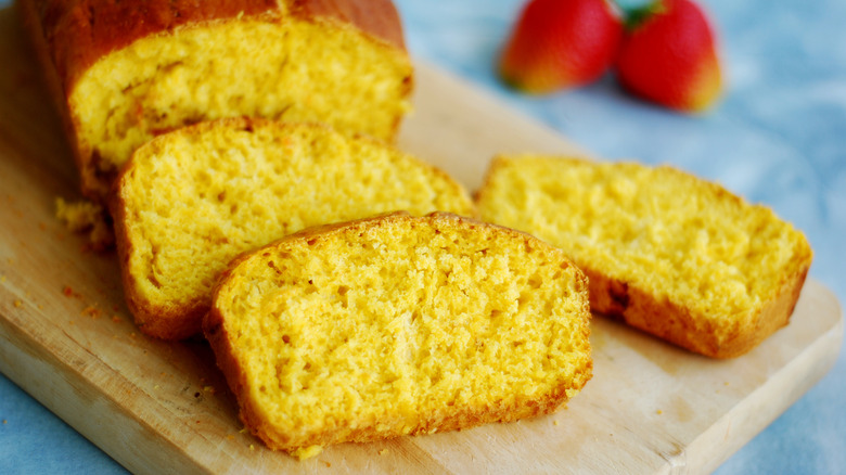 Store-bought pound cake