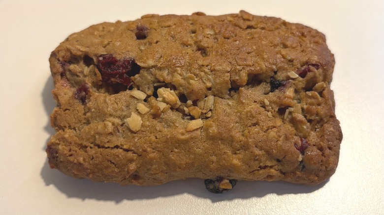 Wendy's Oatmeal Bar on white table