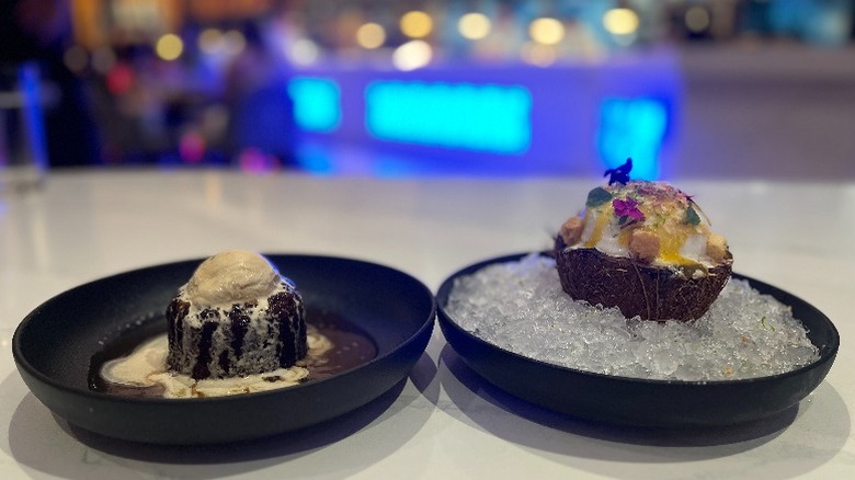 Sticky Toffee Pudding and Coconut Three Ways