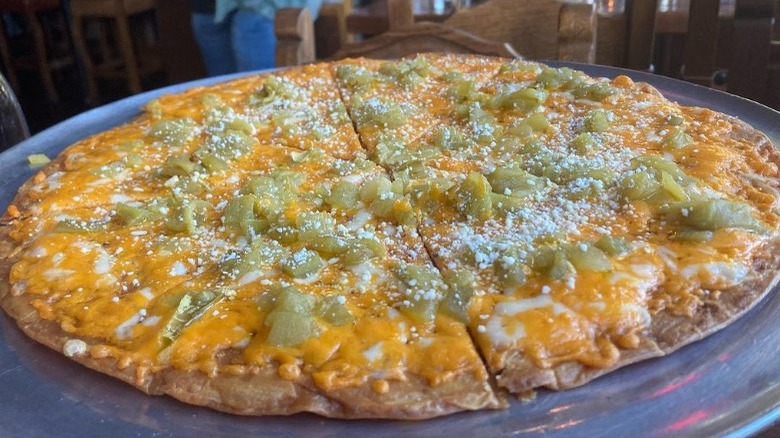 Arizona cheese crisp green chiles