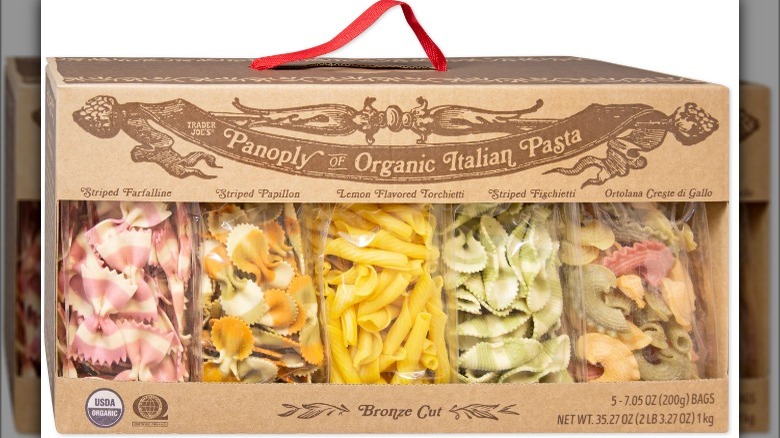 tj's panoply of organic pasta