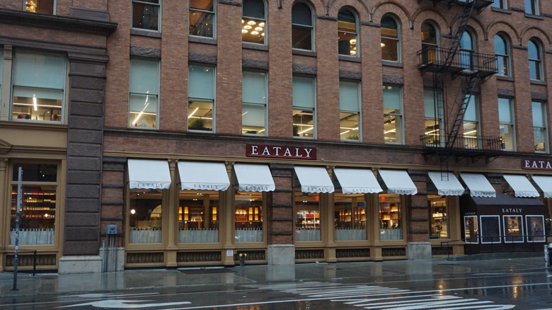 outside of Eataly Soho