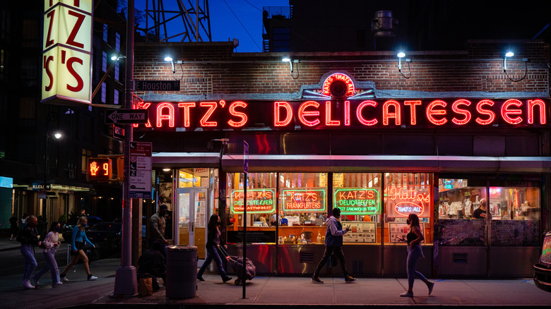 Katz's delicatessen in New York