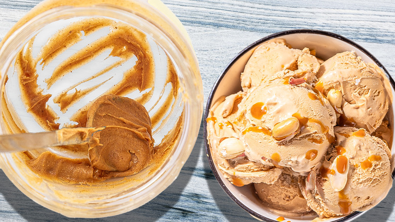 peanut butter jar ice cream