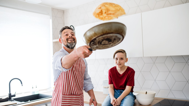 Pancake flipping