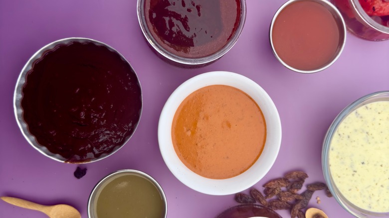 various sauces