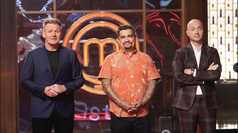 Gordon Ramsay, Aarón Sánchez, and Joe Bastianich on MasterChef