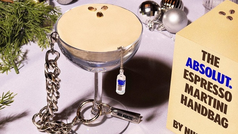 absolut espresso martini handbag