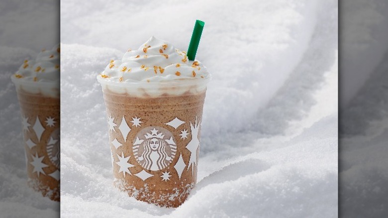 Caramel brulée Frappuccino