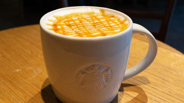 Starbucks caramel macchiato