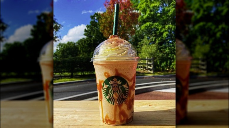 Starbucks churro Frappuccino