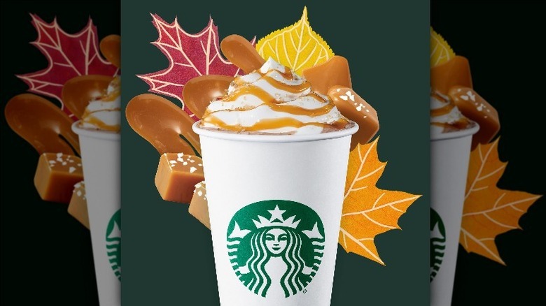 Starbucks salted caramel mocha