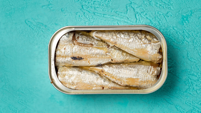 open can of sardines