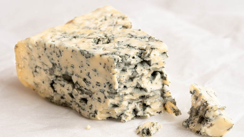 Blue cheese wedge