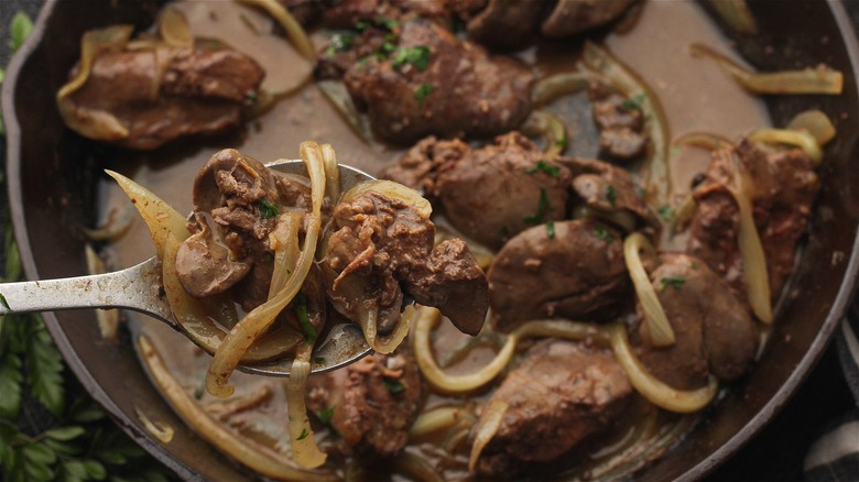 Liver and onions