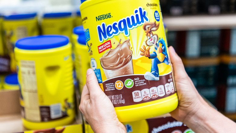 Container of Nesquick