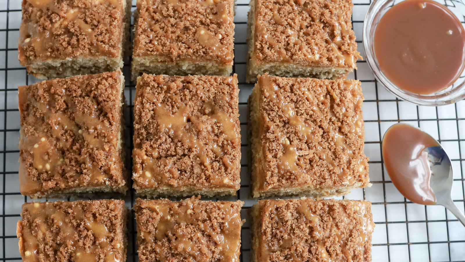 Add Powdered Sugar To Caramel Sauce For A Thicker Cake Glaze