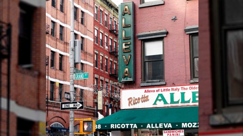 Alleva Dairy in NYC's Little Italy