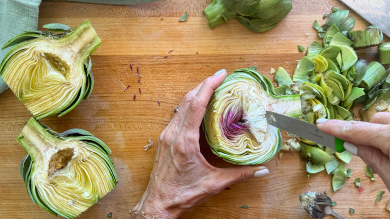 Air Fryer Artichokes With Garlic Dip Recipe