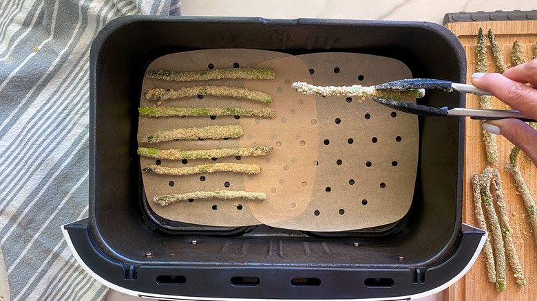 asparagus fries in air fryer