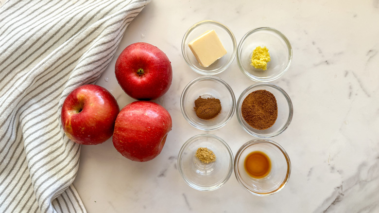 ginger cinnamon apple ingredients