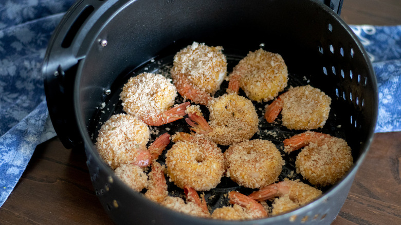 breaded shrimp in air fryer