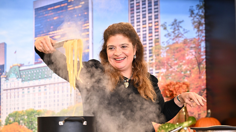 Alex Guarnaschelli cooking pasta