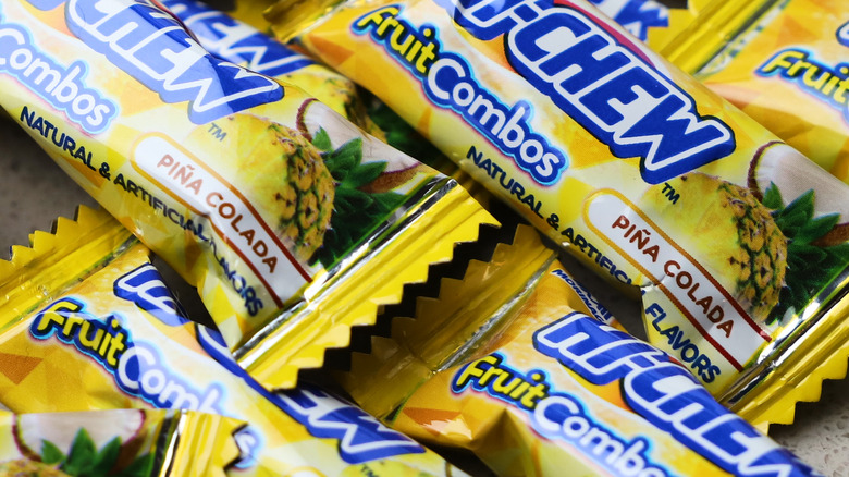 Pina Colada Hi-Chew wrappers