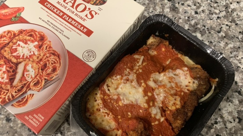 Rao's chicken Parmesan frozen meal