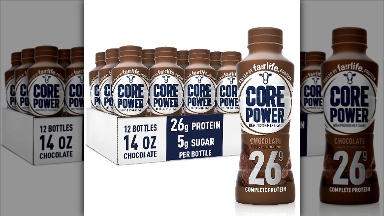 fairlife core power protein milk shakes