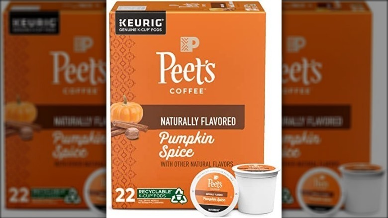 Peet's coffee k-cup pods